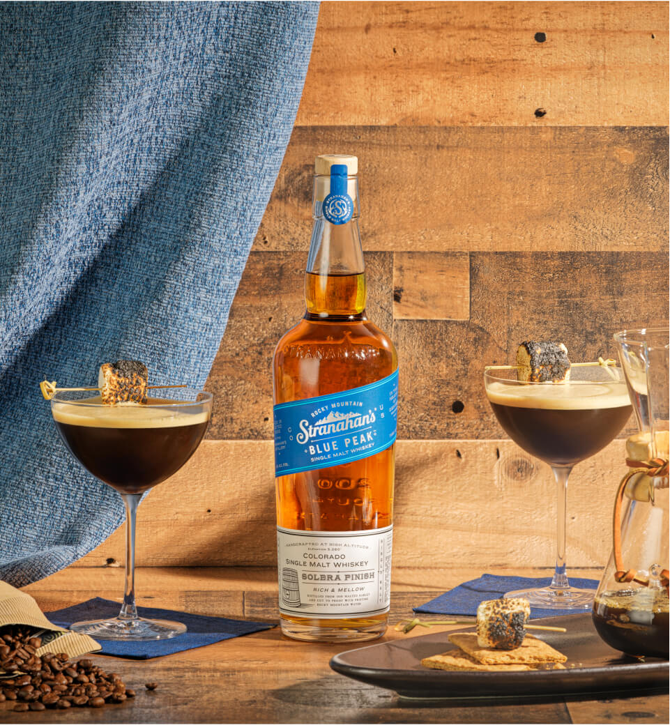 Campfire Coffee Cocktail made with Stranahan's Blue Peak whiskey